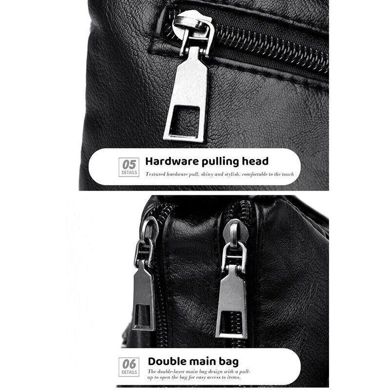 Женская сумка через плечо, женская сумка-мессенджер, двойной многокарманный