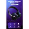 Bluetooth-наушники Беспроводные наушники H2 Max Гарнитуры Складные Ударопрочные Бас Стерео Наушники Поддержка TF FM