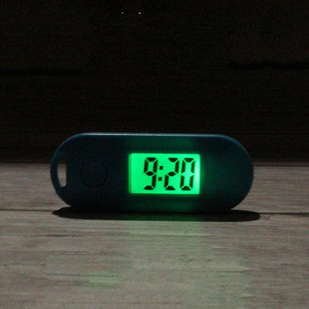 Digital Silent Electronic Clock Student Exam School Library Pocket Watch Creative Design Backlit Lcd Display Mini Portable Style