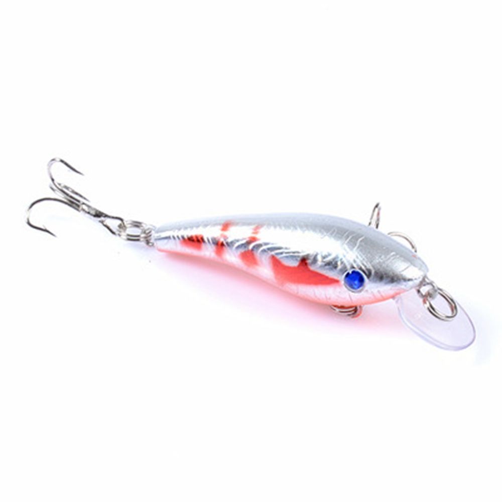 3D Eyes Crankbaits Wobbler Tackle Fish Hooks Minnow Lures Winter Fishing Minnow Baits