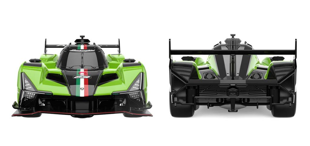 Doyusha Scale Lamborghini SC63 Green Electric Radio Control Model 630818 2.4GHz 1/24