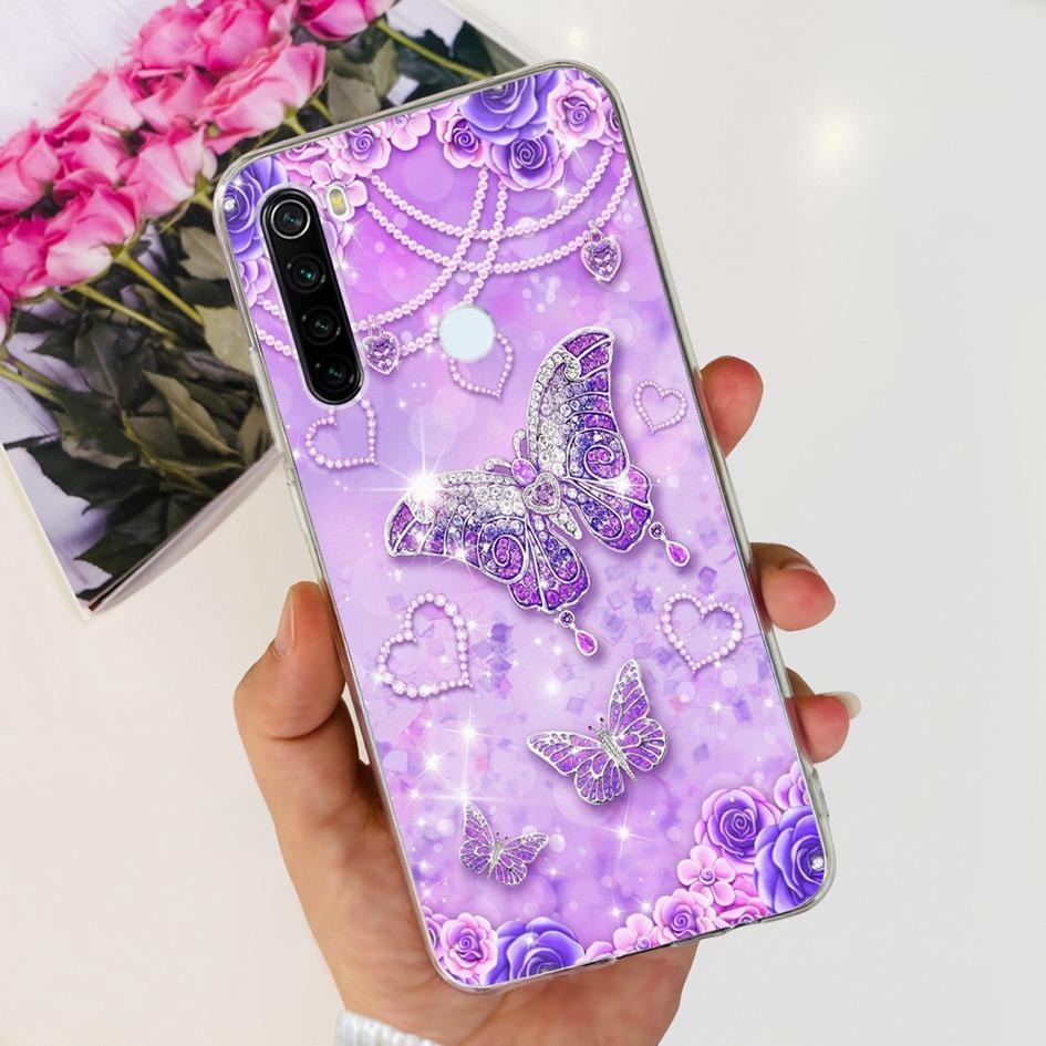 Для Xiaomi Redmi Note 8 Чехол Милый Мультяшный Мягкий Силиконовый Чехлы Для Телефона Для Xiaomi Redmi Note 8T 8 t Чехол На Redmi Note8 Задняя Крышка