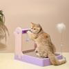 Прочная когтеточка из гофрированной бумаги с когтеточкой, игрушка для кошек для кошачьих царапин и развлечений