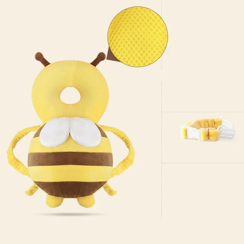 Head Back Protector Baby Protect Pillow Learn Walk Head Protector Cushion Anti Fall Backward Cap Carry Cartoon Kids Safe Bibi