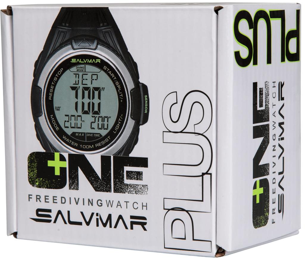 SALVIMAR One Freediving Watch Adult Mixed Dive Black Watch,