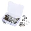 120Pcs Replacement Jeans Buttons Pants Metal Fastener Tack Kit Clothing Accessories