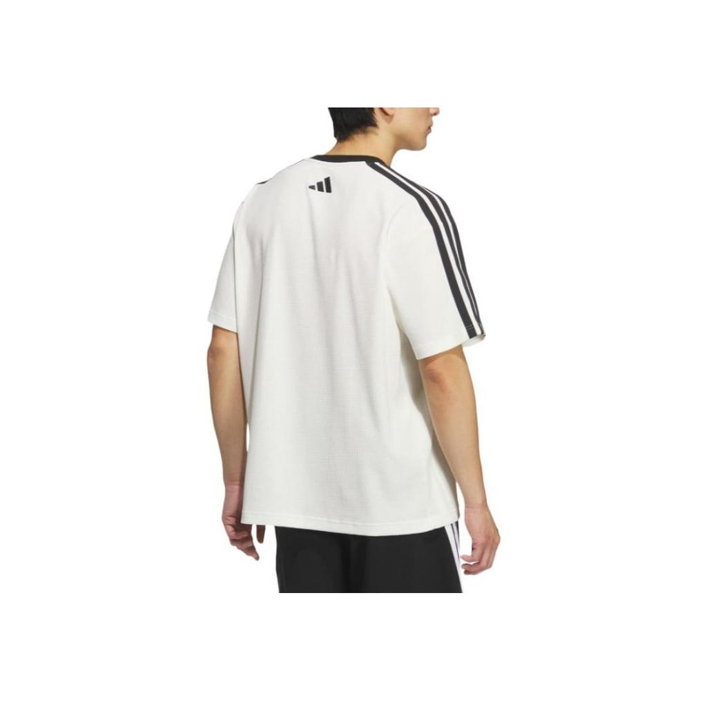 Adidas SS25 Comfortable Casual Loose Short Sleeve T-Shirt Men Tops KF2472