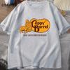 Кепка Cappy Капибара Футболка Мужская Летняя Хлопковая с Коротким Рукавом Повседневная Графическая Футболка Мужская Одежда Уличная Одежда Футболки 90-х Топ