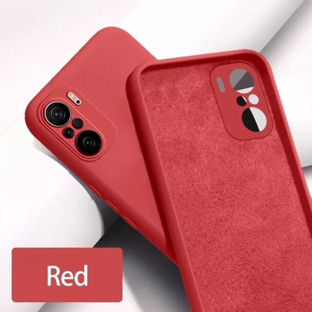 Противоударный чехол из жидкого силикона для телефона Xiaomi Redmi Note 10 Pro Max 10S 9S 9 9T 8T 8 K40 K30 9A 9C 8A, полная защита камеры, мягкая задняя крышка из ТПУ