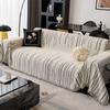 Chenille Sofa Towel Blanket Stripe Sofas Towel Tassel Universal All-inclusive Cover Cloth Couch Towel Camping Picnic Blankets