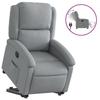 VidaXL Fauteuil Inclinable Électrique, Chaise de Relaxation avec Dossier et Repose-pied Réglables, Siège de Salon, Moderne, 3204188