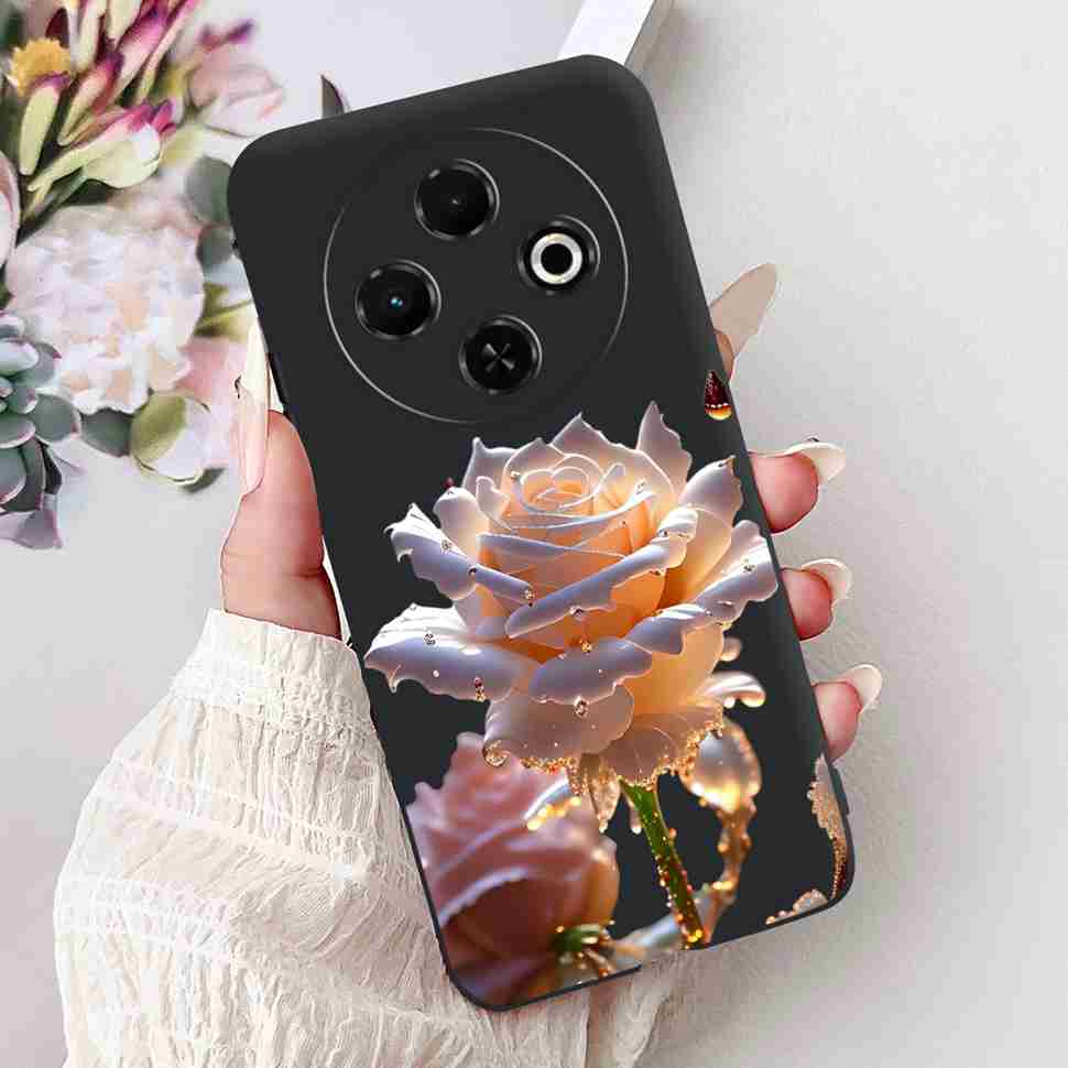 2024 Для Tecno Spark 30C KL5 Чехол для телефона Для Tecno Spark 20C 30C Чехол Ударопрочная крышка Spark20C Крутой узор с драконом