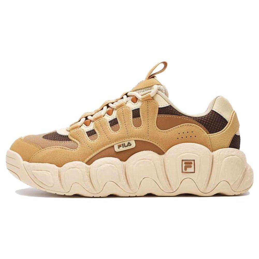 Fila Круассан Удобные Простые Амортизация Низкий Верх Папины Кроссовки Мужские кроссовки Медово-желтый F12M342103FHC