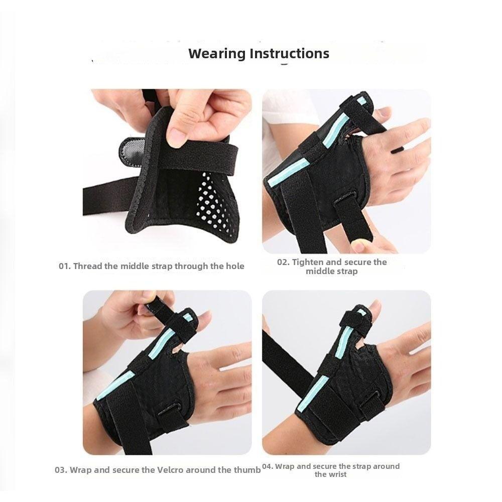 Sprain Support Thumb Brace with Dual Support Strip Wrist Brace Support Trigger Thumb