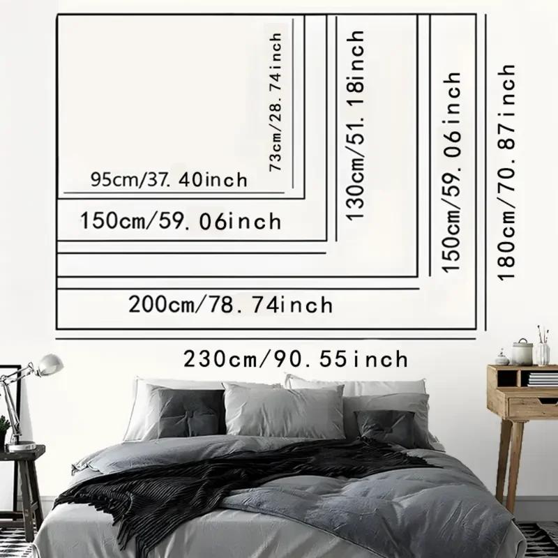 Anime Live Band Tapestry Wall Hanging School Girls Guitars Drums Concert Aesthetic Wall Art Dorm Bedroom Decor