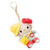 Sanrio X ME% совместная модель HELLO KITTY брелок-игрушка, милая кукла, плюшевый подвес, высота 9 см Детский сад(20)
