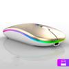 2.4G Wireless Bluetooth 5.0 Mouse RGB LED Lights Silence Smart Sleep Mouse for Laptop Computer Gaming Mouse Optical Mouse USB Rechargeable