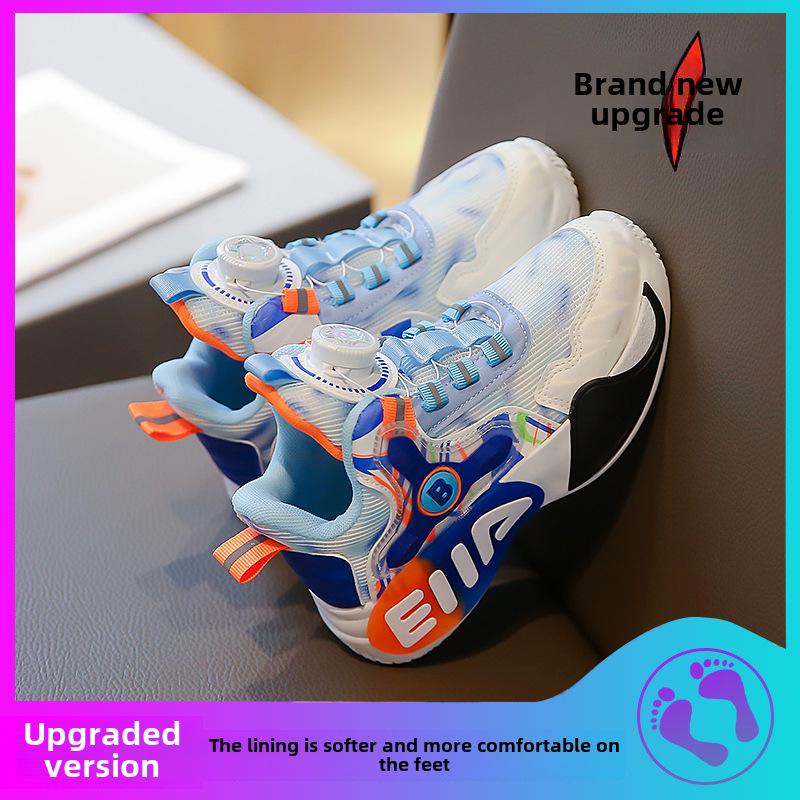 «Весна/осень 2025 г., дышащие сетчатые спортивные кроссовки для мальчиков и девочек с вращающимся дизайном Dunk».