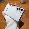 Для Samsung Galaxy S24 S23 S22 S21FE Plus S25 ULTRA Роскошный Прозрачный Защитный Чехол из Жесткого Акрила и Силикона