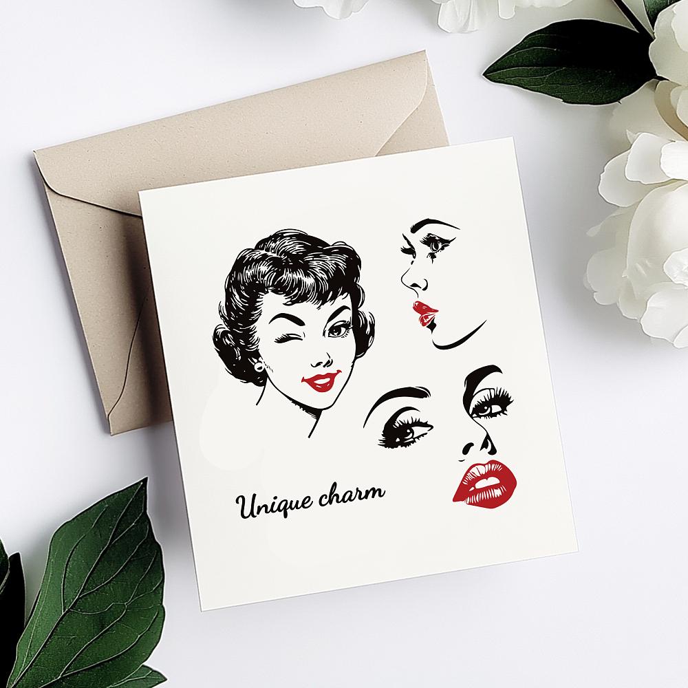 PVC Plastic Clear Stamps for DIY Scrapbooking Photo Album Decorative Cards Making Human 160x110mm