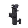 Flash Stand, Flash Mount Bracket, Black for Installation of Reflective Umbrella Mount Flash Unit