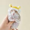 Cute Decorative Hamster Wool Hat Breathable Adjustable Mini Pet Hat Soft Parrot Decoration Hat Photo Props
