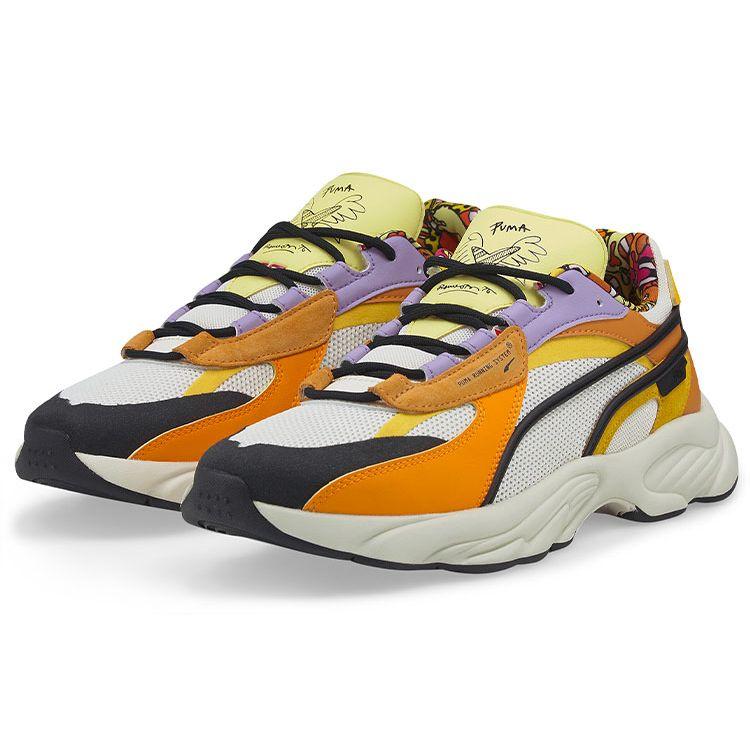 Ромеро Бритто x Puma RS-Connect Happy Art Унисекс Кроссовки Мультиколор Шепот-Белый Черный 382168-01