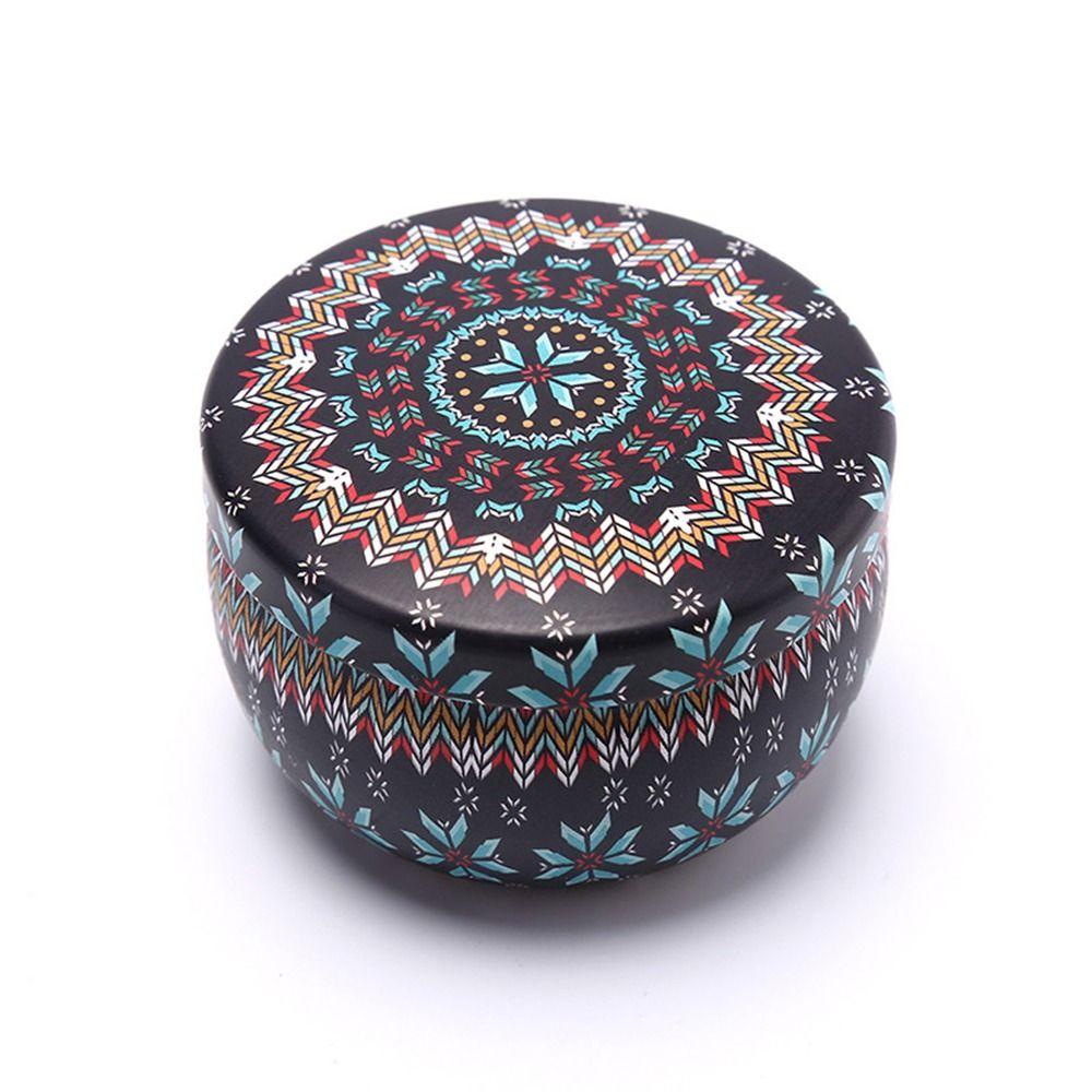 4 унции коробка для хранения чая жестяная коробка для ароматических свечей прочная жестяная банка