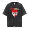 Limp Bizkit Rock Band Черная футболка HT85827 с длинным рукавом винтажная Постиранная Стильная с принтом Удобная Эластичная Мягкая мода