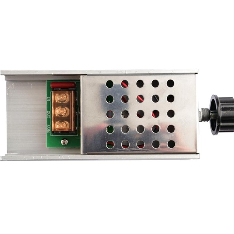 Высокомощный SCR Тиристорный Электронный Регулятор Напряжения 6000 Вт Регулируемое Напряжение Диммирование Функция Регулировки Скорости