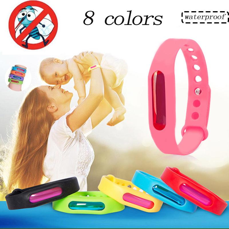 Anti-mosquito Wristband Safe Silicone Wristband Summer Mosquito Repellent Bracelet Anti-mosquito Band For Children Pregnant Woman