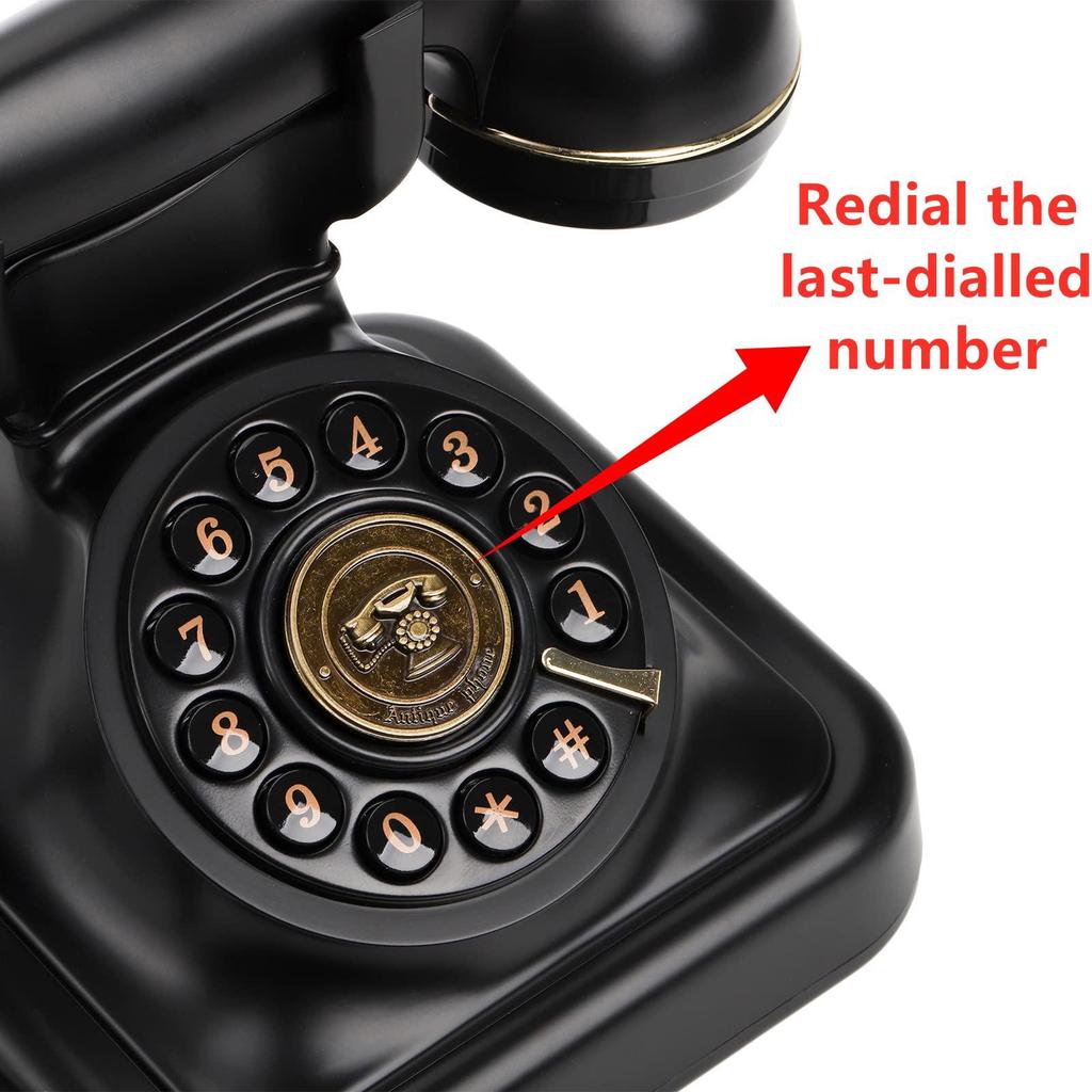 Винтажный европейский и американский стационарный антикварный телефон