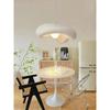Nordic New Wabi-Sabi Cream Restaurant LED Chandelier Minimalist  Bedroom Bar Table Suspend Lamp Homestay Deco Cafe Hanging Light