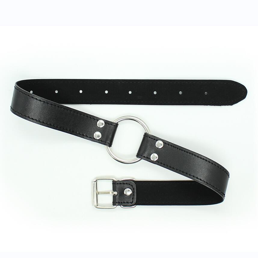 VaHppy SM БДСМ Секс-игрушки Кляп Глубокая глотка Оральный секс Фелляция Компульсивное слюнотечение Уплотнительное кольцо 4,8 СМ Парные игры Косплей