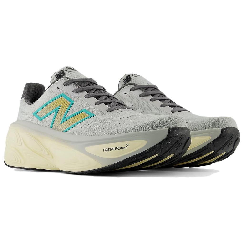 New Balance Мужские кроссовки Fresh Foam X More v5 Brighton Grey Cyber Jade Calcium MMORLJ5