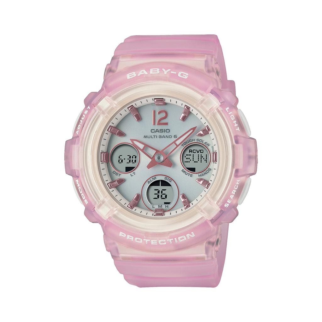 Casio Мужские Аналоговые Кварцевые Часы BGA-2800-4A из Смолы, Водонепроницаемые 100M, Ударопрочные