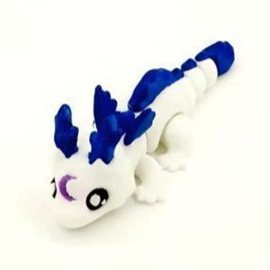 3D Printed Dragon Egg Colorful Egg with Dragon Inside Articulated Dragon Figurine Flexible Fidget Toy for Kids Easter Basket Stuffers