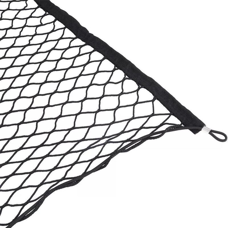 Универсальная большая автомобильная грузовая сетка из нейлона, эластичная сетка для хранения багажа, пикапа, аккуратной сетки для фургона, внедорожника, грузовика, сетчатого кармана