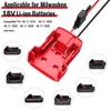 Battery Adapter For Milwaukee Dewalt Makita 18V 20V Power Wheels Battery Conversion Kit with Fuse Holder Wire Harness Connector