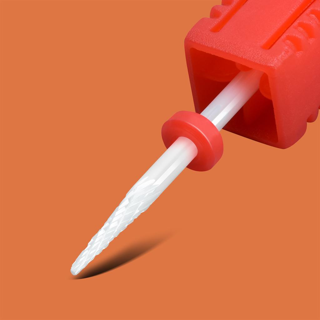 Твердосплавные вольфрамовые насадки для ногтей, фрезы, электрические сверла для ногтей, инструменты для очистки кутикулы для педикюра, маникюрные буферы, дрель