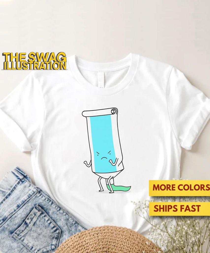 Squeeze... Toothpaste Pun Shirt, Funny Toothpaste and Toothbrush Humour Shirt, Funny Bathroom Pun Shirt, Punny GifT shirt, Soft Premium Tee