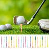 20Pcs Wooden Golf Tees High Stability Lightweight Portable Not Easily Deformed Unbreakable Colorful Golf Tees