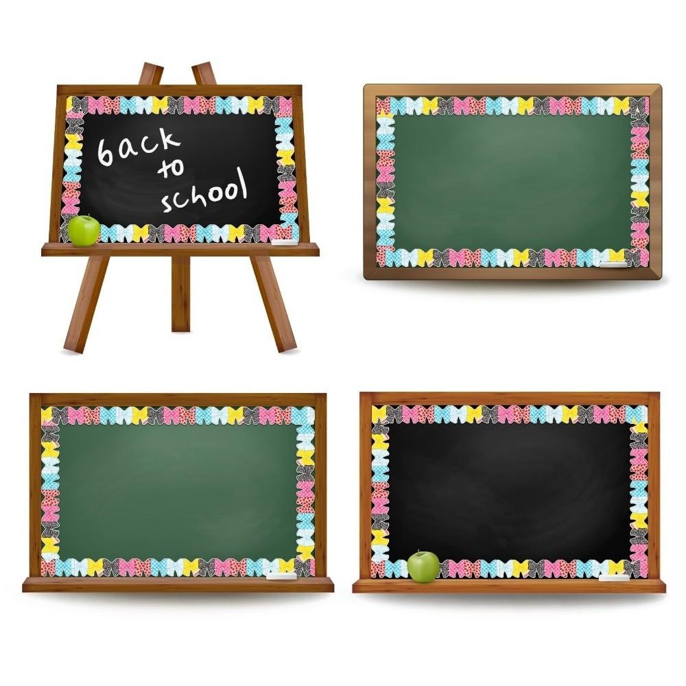 Back-to-School Decor Bulletin Board Border Poster Border Stickers for Classroom Decorations