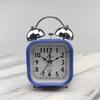 3-inch Metal Ringing Digital Alarm Clock, High Volume Mute Clock At the Head of the Bed, Student Wake Up, Timed Small Alarm Clock 6018