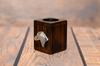 Saluki, Persian Greyhound, Arabian hound – Wooden candle holder with a dog, a unique souvenir after losing a dog | Art-Dog