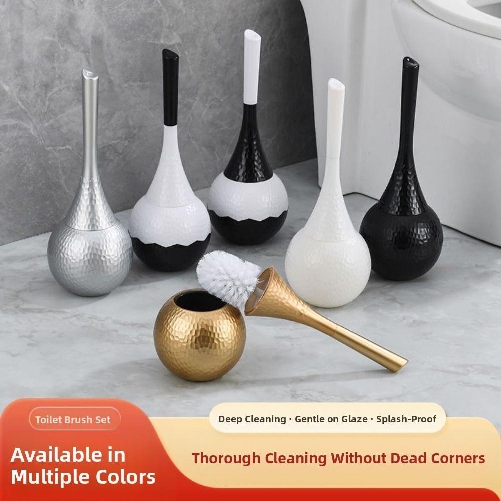Exquisite Toilet Brush Set Detachable Head Floor Toilet Cleaning Tool Shower Area