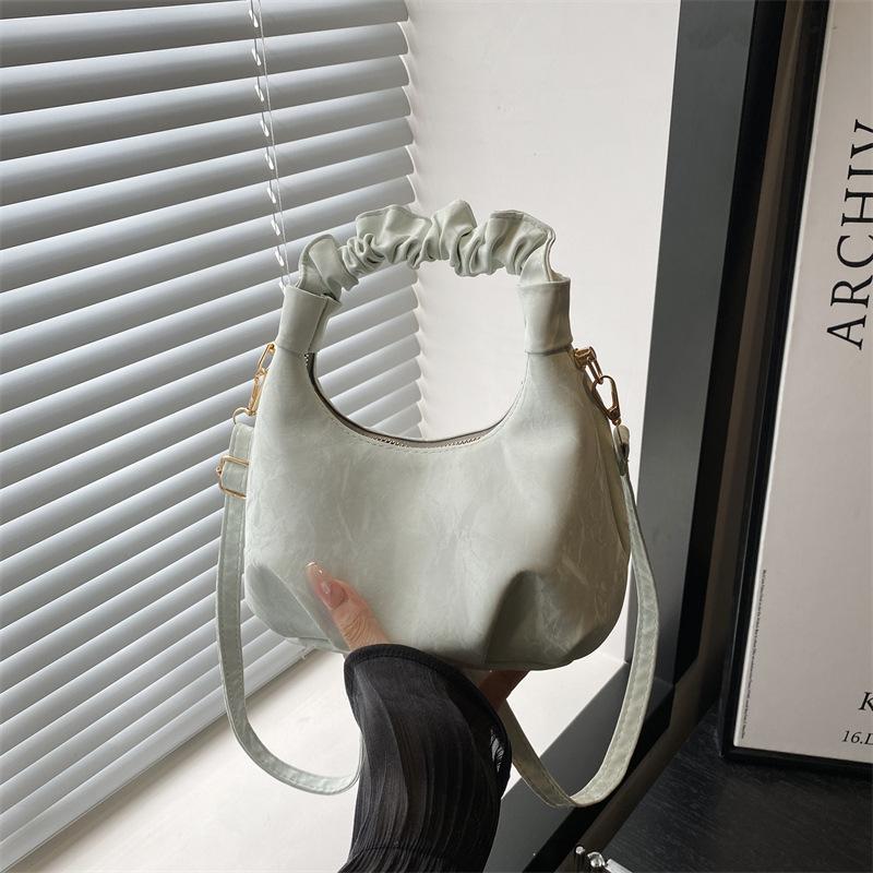 Сумка 2025 лето новая мода цепочка сумка-мессенджер французская простая мода персонализированная сумочка сумка-пельмень