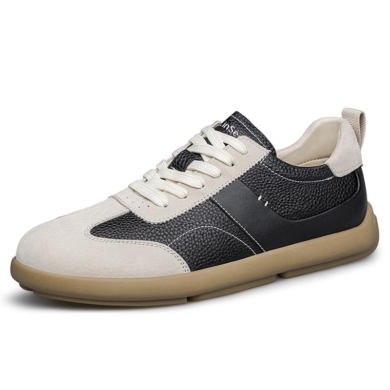 Новые Горячие Распродажи Мужские Кроссовки Модные Кожаные Tenis Masculino Универсальные Уличные Мужские Повседневные Обувь Отдых Прогулка Скейтборд Обувь