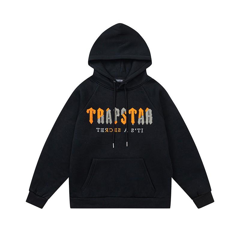 Unisex Streetwear Hooded Sweatshirt Jogger Set Cotton Fleece Lined Winter Outfit Teens