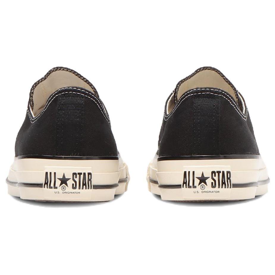 Converse Кеды Chuck Taylor All Star Us O Устойчивые к истиранию Низкие Холщовые Унисекс Черный Бежевый Японская Версия 31308201